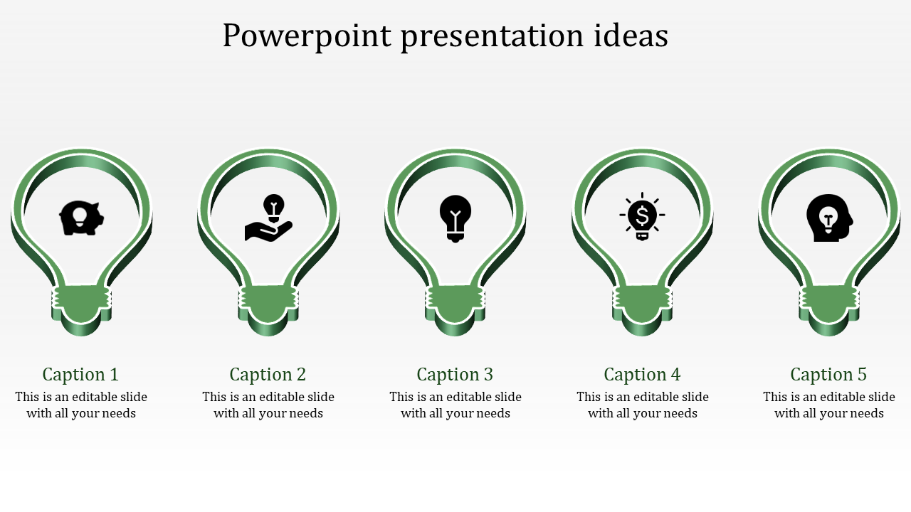 Ideas Powerpoint Presentation and Google Slides Themes